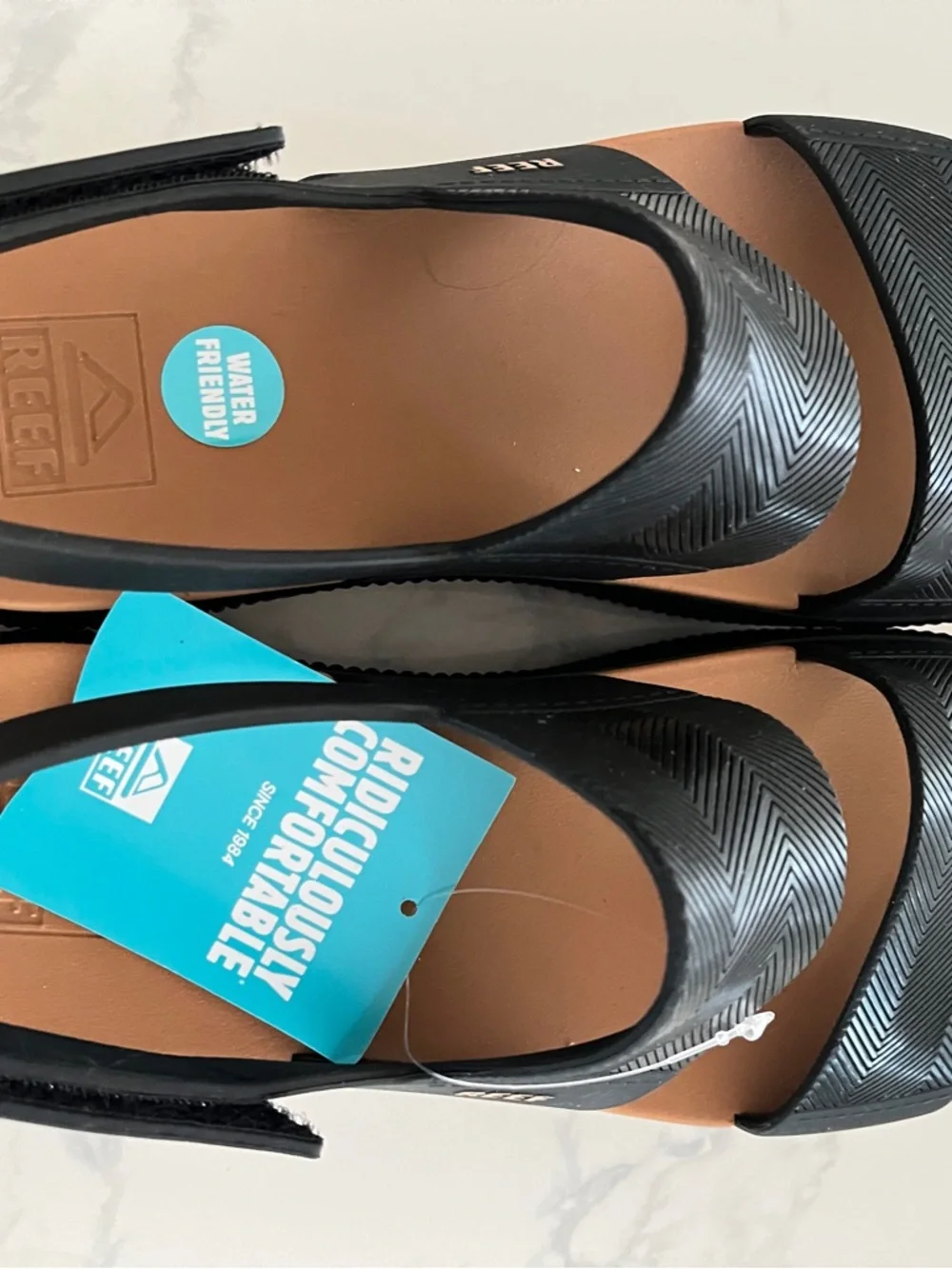 Reef Water Vista Higher | Black/Cognac | Size 9 | NWT - Picture 14 of 15
